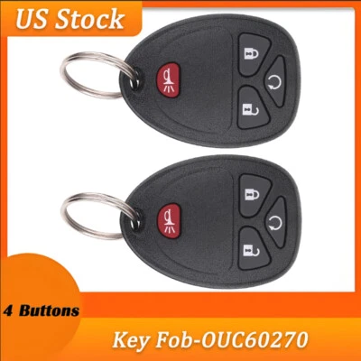 2 for 2007 2008 2009 2010 2011 2012 2013 Chevrolet Avalanche Remote Key Fob Foto 1 de 4