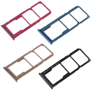Bandeja SIM dual/tarjeta SD para Samsung Galaxy A7 2018 tarjetero ranura carro compartimento - Imagen 1 de 9