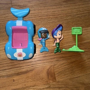 Bubble Guppies Molly's Fin-tastic Racer Push Car And Figure Nick Jr New - Picture 1 of 5