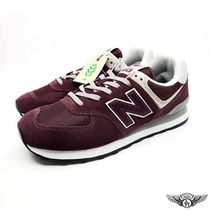 New Balance 574 Burgandy Blanco 2022 - Imagen 1 de 3