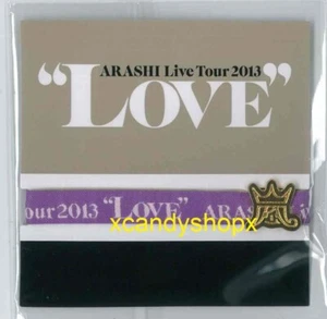 ARASHI Live Tour 2013 LOVE Japan official limited bracelet Matsumoto Jun - Imagen 1 de 1
