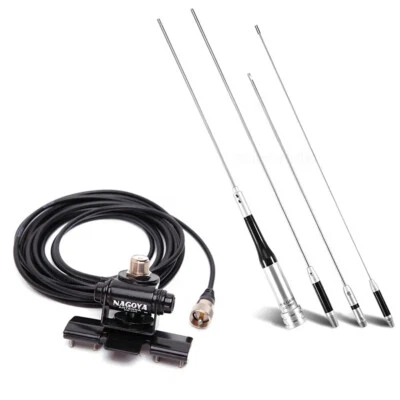 SG-7900 VHF/UHF Doble Banda Radioaficionado Antena Alta Ganancia RB-400 Base 5M Cable Foto 1 de 4