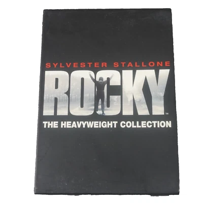 Rocky: The Heavyweight Collection DVD Box Set 1 2 3 4 5 and Balboa R4 Free Post - image 1 of 4