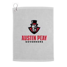 Austin Peay State University AP Governors Golf Towel With Logo and Text
