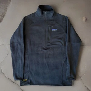 Patagonia R1 Pullover Women's M Black Polartec Fleece Regulator Jacket - Picture 1 of 9