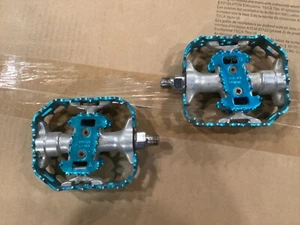 WELLGO LU-952 BLAU 1/2" PEDALE OLDSCHOOL BMX GT HUTCH Robinson Powerlite Haro - Bild 1 von 6