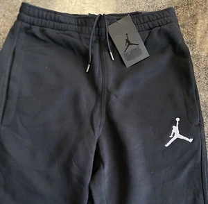 Herren Nike Jordan Essentials Fleece Jogger schwarz AA3348-010 Größe XS - Bild 1 von 10