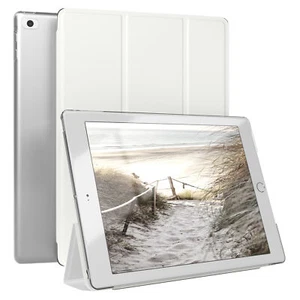 Für Apple iPad 5 / 6 / Air 1 / Air 2 Hülle Smartcase Abdeckung Tasche Cover Weiß - Bild 1 von 7