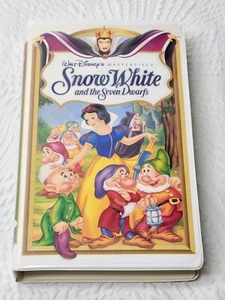 Snow White and the Seven Dwarfs VHS Gift Walt Disney's Masterpiece Rare 1994 - Picture 1 of 8