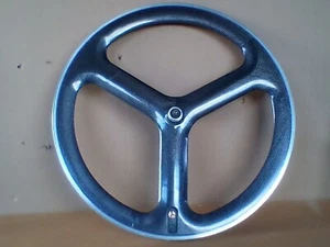 Tri Spoke Carbon Wheelset 700cc Clincher Shimano freehub, like Specialized & HED - Picture 1 of 9