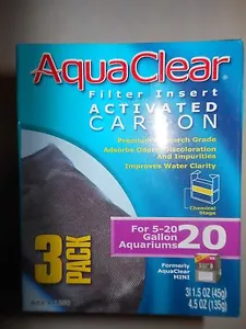 Aqua Clear AquaClear 20/Mini confezione da 3 carbonio A-1380 A1380 - Foto 1 di 2