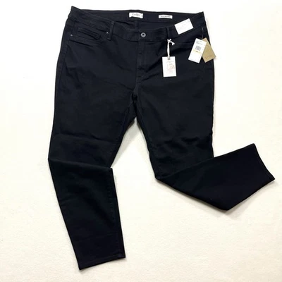 Nuevos jeggings elásticos negros 24W para mujer Jessica Simpson Kiss Me súper ajustados Foto 1 de 4