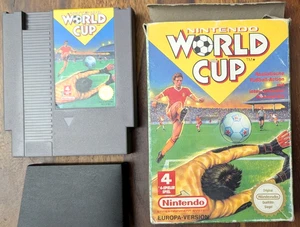 World Cup NINTENDO NES calcio GIOCO IMBALLO ORIGINALE senza istruzioni - Foto 1 di 7
