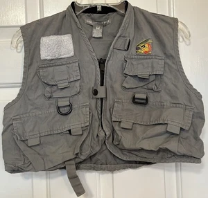 Danielson Calm Water Classic Fly Fishing Vest Size Medium Outdoor Gray - Picture 1 of 9