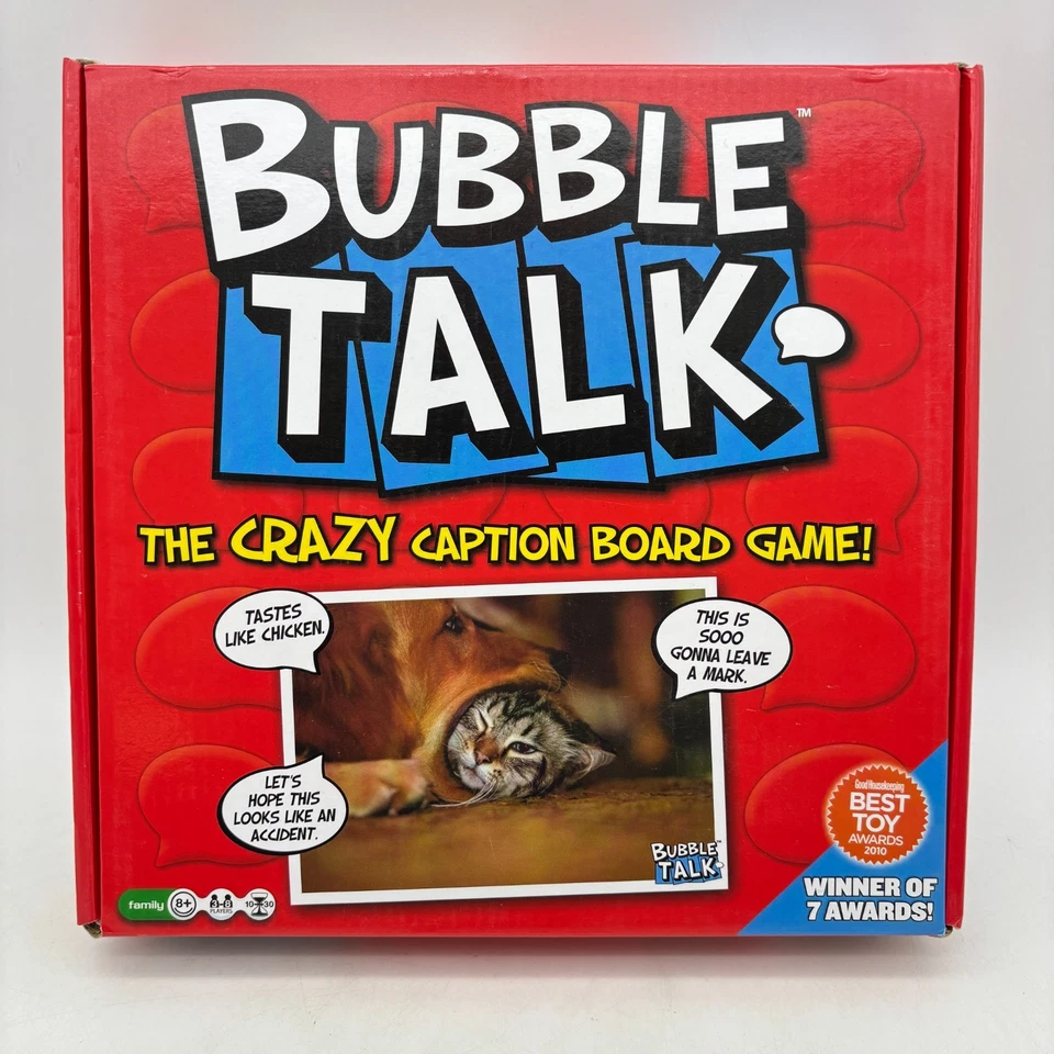 Bubble Talk COMPLETE Techno Source 2011 Funny Picture Caption Party Game - Image 1 of 4