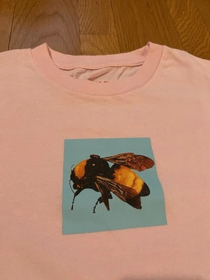 Golf Wang Tyler The Creator Flower Boy Tour T-Shirt Mens Size Small Pink Bees - Image 1 of 4