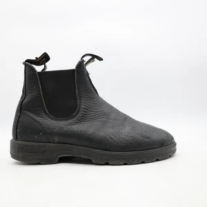 Blundstone Chelsea Boots Women's US 9.5 UK 6.5 Men’s 7.5 Black Leather Shoes - Picture 1 of 12
