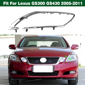 Left Side Headlight Cover Ring Frame Trim Chrome For Lexus GS300 GS430 2005-2011 - Picture 1 of 9