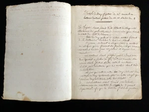 Original 18th-Century Manuscript: Naval Construction Plans American Rev. War - Picture 1 of 9