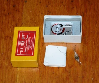NEW vintage Tatone Free Flight Timer D-T Tick Off Dethermlizer FF model airplane - Image 1 of 2