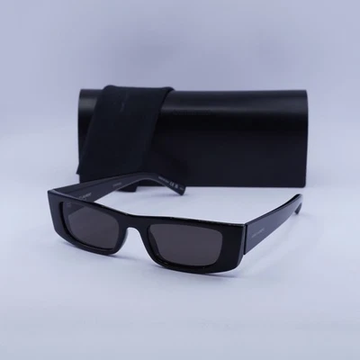 Gafas de sol SAINT LAURENT SL553 001 negras/negras 52-20-145 nuevas auténticas Foto 1 de 4