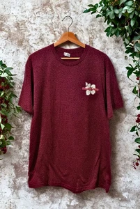 Trader Joe’s Red Hibiscus Logo T-Shirt Men’s Size L ALSTYLE Premium Tee EUC - Bild 1 von 8