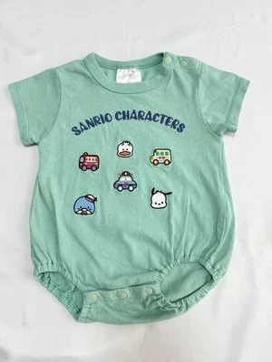 Sanrio Hapidanbui Mameluco Manga Corta 6-9m Ropa Bebé Pochacco Niños Japón Foto 1 de 4