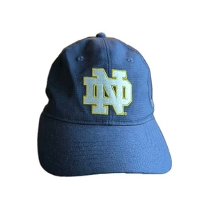 Under Armor Iso-Chill Notre Dame Fighting Irish Navy Blue Hat Cap Strapback OSFA - Picture 1 of 6