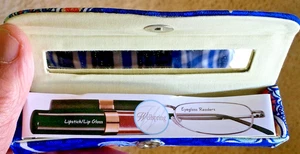 Wellspring Lipgloss or Glasses Case Coral Skies Tunic Purse Travel NEW With TAGS - Picture 1 of 4