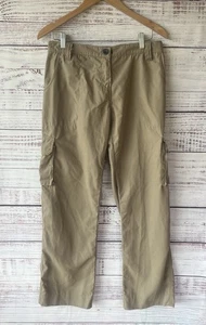 Gamehide Pants Womens Medium Brown Cargo Insect Shield Elimitick Hiking Hunting - Picture 1 of 16