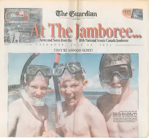 2001 Canada Scout Jamboree Giornali Ufficiali Ufficiali "Al Jamboree.." - Foto 1 di 3