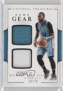 2016-17 Panini National Treasures Game Gear Duals /75 Michael Kidd-Gilchrist #8