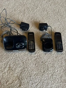 Panasonic KX-TG8521E Digital Cordless Twin Phone Set Answering Machine. - Picture 1 of 3