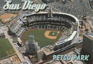 National League San Diego Padres Petco Park 5x7 Jumbo Stadium Postcard #1 - Picture 1 of 2