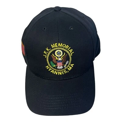 JFK Memorial Hat Snapback Cap Adjustable Hyannis Massachusetts Made in USA - Image 1 of 4