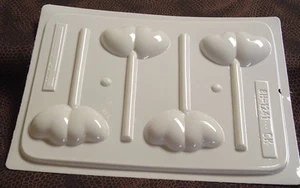 HARD CANDY DOUBLE HEART SUCKER MOLD - HS-1241 - Picture 1 of 1