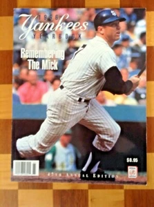 1996 New York Yankee Baseball Yearbook - Mariano Rivera, Derek Jeter - Picture 1 of 1