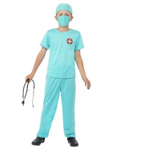Child Surgeon Doctor Medic Fancy Dress Party Costume - Picture 1 of 5