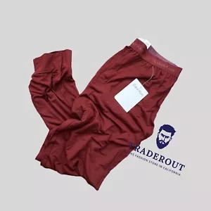 Calvin Klein CK Herren Rustikal Rot Ultra Soft Jogger Lounge Schlafhose Gr. M - Bild 1 von 6