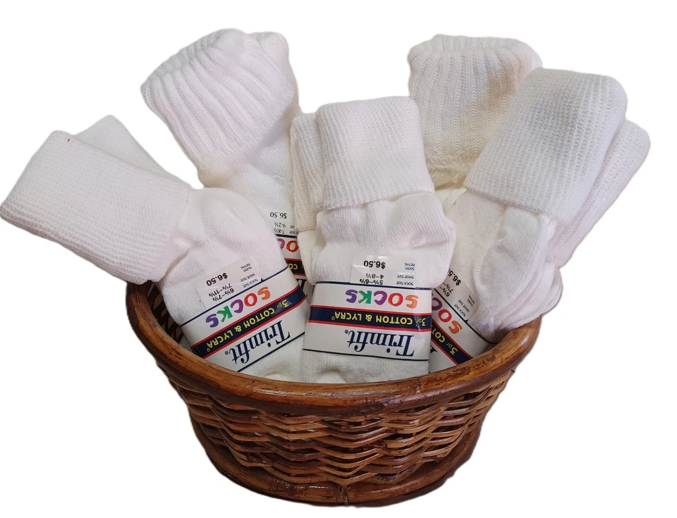 Calcetines Trimfit de mezcla de algodón para niñas - Paquete de 3 Foto 1 de 1