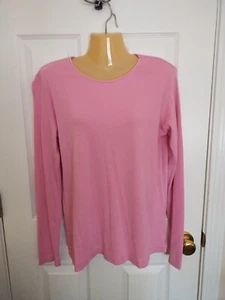 White Stag Women's Pink Long Sleeve Top - Size 8-10 (Medium) - Picture 1 of 3