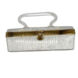 Dorset Rex Vintage 1950s Lucite Purse - Picture 1 of 10