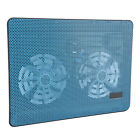 01)Laptop Cooling Pad Laptop Cooler Dual Fan Low Noise Operation 1.5mm Hole Dia