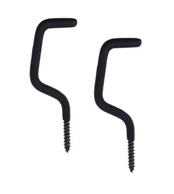 Treestand Screw In Accessory Hooks 10lb Capacity Archery Stand Bow Hanger 2 pack - Image 1 of 2
