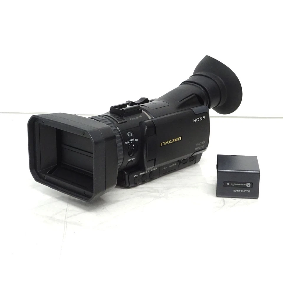 Videocámara profesional Sony NXCAM HXR-NX70J - Usada - Probada - Se envía desde Japón Foto 1 de 4