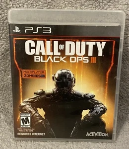 Call of Duty: Black Ops III 3 (Sony PlayStation 3, 2015) **TESTED** w/Case - Picture 1 of 5