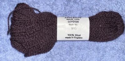 Appleton Bros Ltd London 100% Wool Crewel Tapestry Yarn Brown Shade #935 - Image 1 of 3