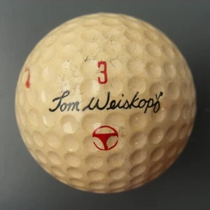 MacGregor Tom Weiskopf Signature Golfball sehr guter Zustand 4160 - Bild 1 von 4
