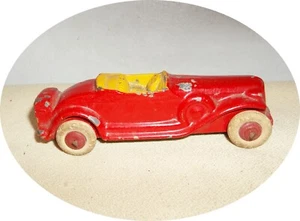 LT2~NICE 1930 BARCLAY~Grandi pneumatici mozzo in legno convertibile 4" fango~ TOOTSIETOY - Foto 1 di 7