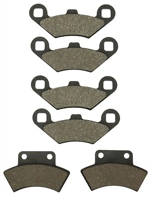 Aitook Front And Rear Brake Pads for Polaris Big Boss 400 L 6X6 1994-1997 Foto 1 de 2